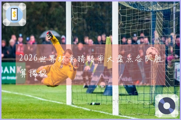 2026世界杯竞猜赔率大盘点各队胜算揭秘
