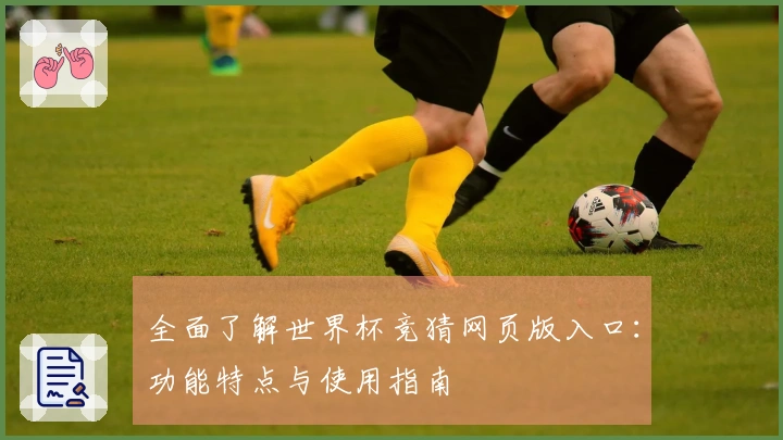 全面了解世界杯竞猜网页版入口：功能特点与使用指南