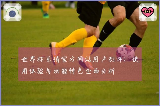 世界杯竞猜官方网站用户测评：使用体验与功能特色全面分析